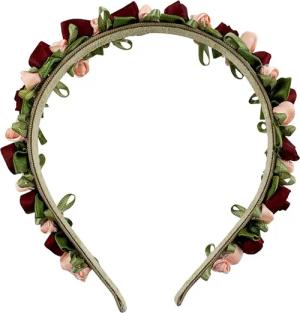 Trachtenland Haarreif Blumen Haarschmuck "Rosalie" mit