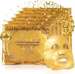 P-Beauty Cosmetic Accessories Gesichtsmaske Gold Collagen