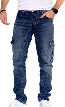 Styleko Cargohose Cargo Jeans Herren Cargohose