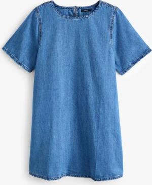 Next Jeanskleid Kurzärmeliges T-Shirt-Kleid aus Denim