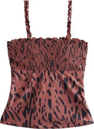 Next Tankini-Top Bauchformender Bandeau-Tankini mit Raffdetails