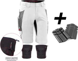 Qualitex Workwear Arbeitsshorts HANDWERKER-BUNDLE IRON Shorts