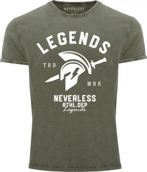 Neverless Print-Shirt Cooles Angesagtes Herren T-Shirt