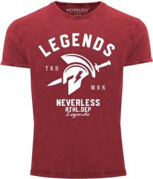 Neverless Print-Shirt Cooles Angesagtes Herren T-Shirt
