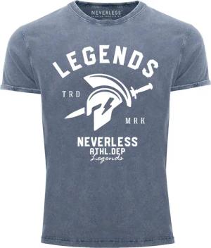 Neverless Print-Shirt Cooles Angesagtes Herren T-Shirt