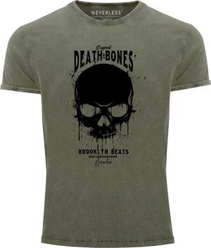 Neverless Print-Shirt Neverless® Herren T-Shirt Vintage