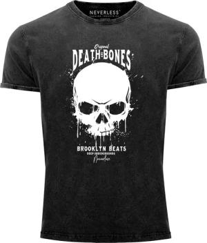 Neverless Print-Shirt Neverless® Herren T-Shirt Vintage