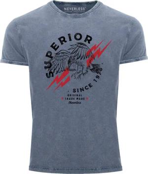 Neverless Print-Shirt Neverless® Herren T-Shirt Vintage
