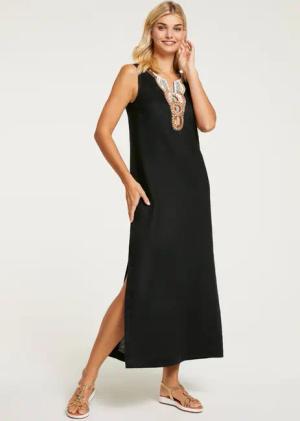 heine Etuikleid Leinenkleid