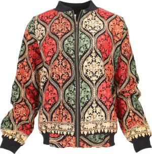 Guru-Shop Langjacke Boho Style Bomberjacke, bestickte