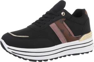 Ital-Design Damen Low-Top Freizeit Sneaker (86188011)