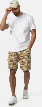 Indicode Sweatshorts White Rock