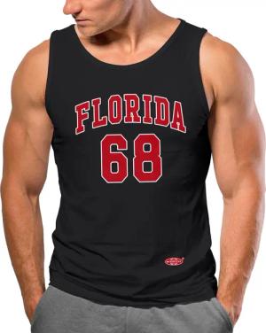 Neverless Tanktop Herren Tank-Top Print Florida