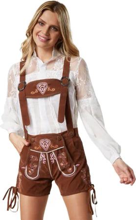 dressforfun Trachtenlederhose Lederhose Ammersee