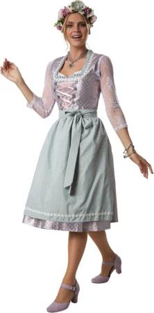 dressforfun Dirndl Frauenkostüm Midi-Dirndl Oberammergau Modell