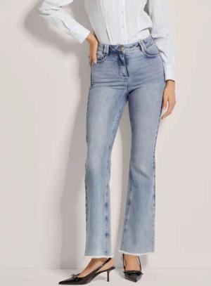 MADELEINE Gerade Jeans Weite Jeans -