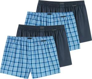 Schiesser Boxershorts 4er Pack Web (Spar-Set,