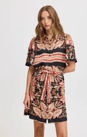 Ichi Blusenkleid IXBRIGITTE DR modisches Blusenkleid