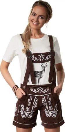 dressforfun Trachtenlederhose Lederhose Weißensee
