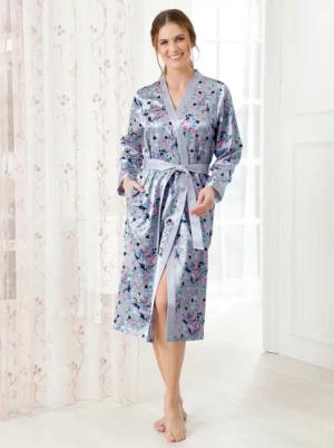 Witt Morgenmantel Morgenmantel, Polyester, Satin
