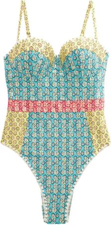 Next Badeanzug Bauchformender Badeanzug Bügeln und