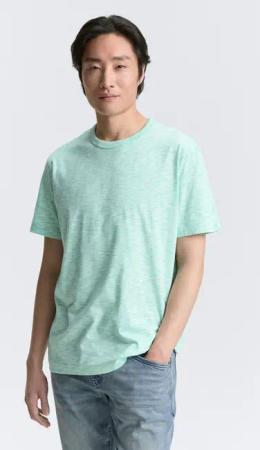 TOM TAILOR T-Shirt T-Shirt in Melange-Optik