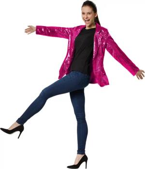 dressforfun Blouson Pailletten-Jackett Damen