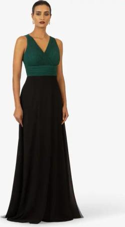 Kraimod Abendkleid im Zwei-Farben-Design
