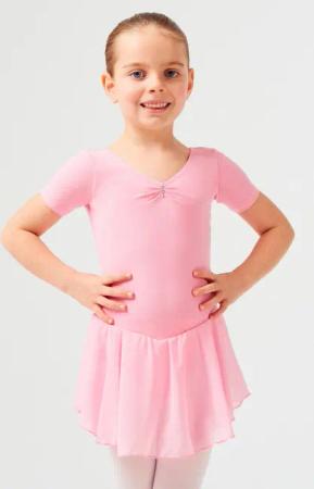 tanzmuster Chiffonkleid Ballettkleid Betty mit Glitzersteinen