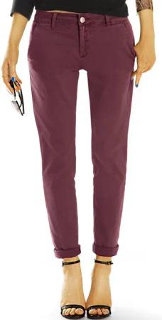 be styled Chinos relaxed fit Damenhosen,