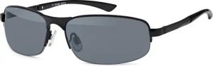 styleBREAKER Sonnenbrille Sonnenbrille Halbrand mit Rechteckigen