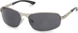 styleBREAKER Sonnenbrille Sonnenbrille Halbrand mit Rechteckigen