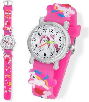 Taffstyle Sportuhr Kinder Armbanduhr Einhorn Silikon