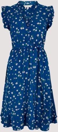 Apricot Minikleid Minikleid, (2-tlg., Stoffgürtel) mit