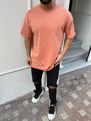 Megaman Jeans T-Shirt Herren Oversize T-Shirt