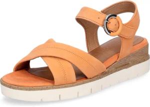 Tamaris Tamaris Damen Keilsandalette orange Sandale