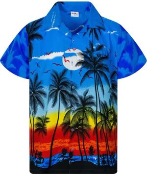 King Kameha Hawaiihemd Beach Übergrößen 7XL-12XL