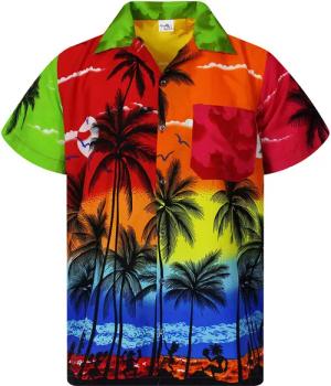 King Kameha Hawaiihemd Beach Funky Hawaii-Hemd
