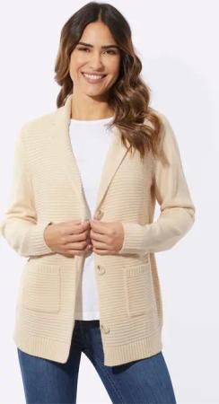 Sieh an! Strickjacke Cardigan
