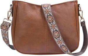 OKWISH Henkeltasche Umhängetasche Damen Kunstleder Crossbody