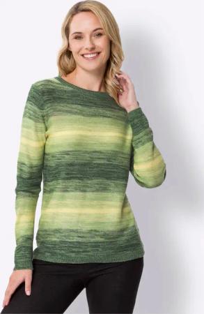 Sieh an! Strickpullover Rundhalspullover