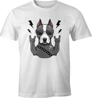 MoonWorks Print-Shirt Herren T-Shirt Fun-Shirt Hund