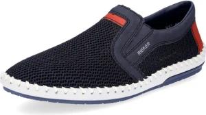 Rieker Rieker Herren Slipper blau Slipper