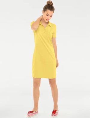 heine Strickkleid Polokleid