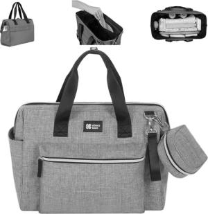 Kikkaboo Wickeltasche Tasche Maxi Wickelunterlage (1-tlg),