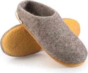naturling Damen Slipper Hausschuh (flache Pantoffel
