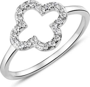 Unique Silberring Ring Kleeblatt von Unique