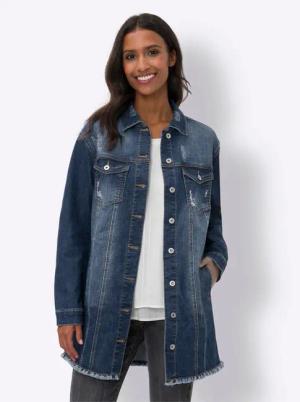 heine Blusenblazer Jeansjacke