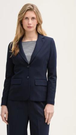 TOM TAILOR Jackenblazer Slim Fit Jersey