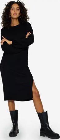 SASSYCLASSY Midikleid Lässiges Kleid Damen in